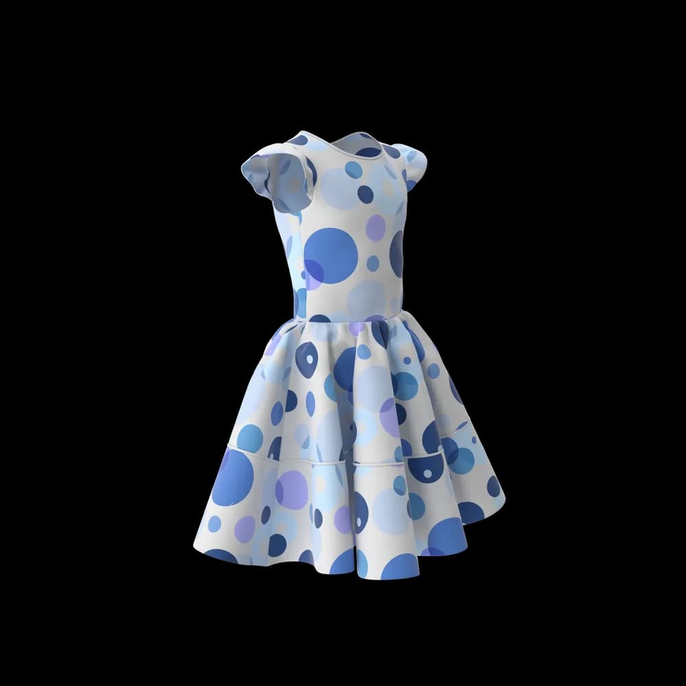 Blue Frock thumbnail 4